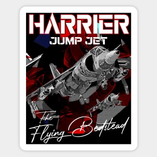 Harrier Jump Jet Military Fighter Flugzeug Magnet